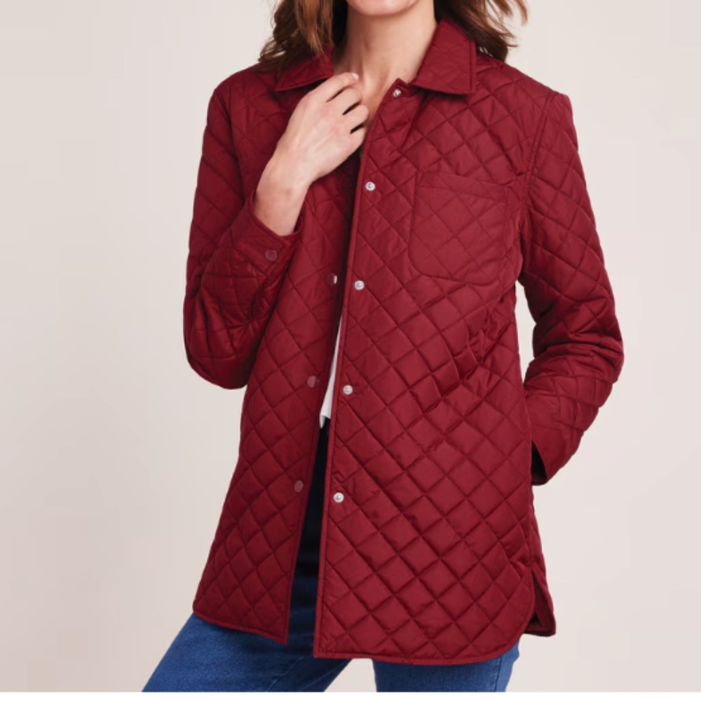 Women's Blair Red Quilted Jacket - Small (6/8)